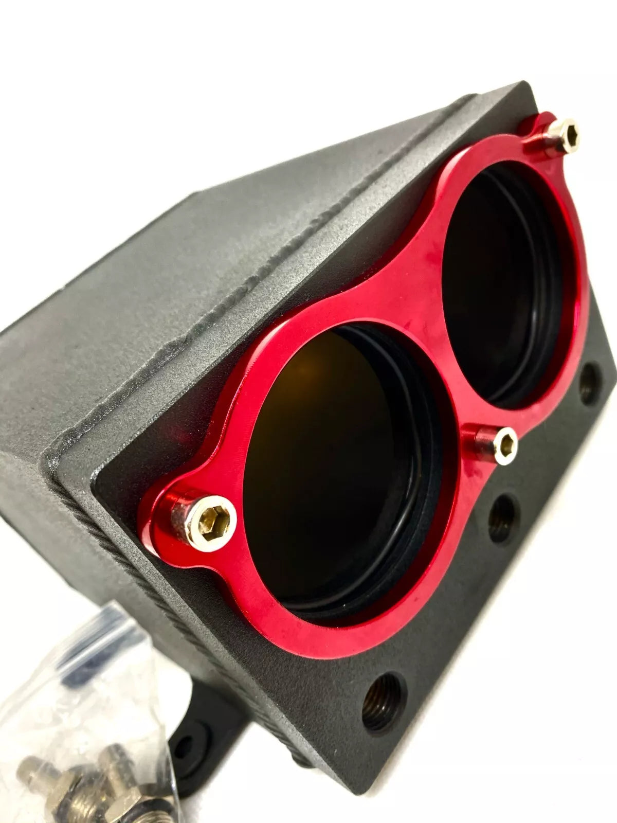 2,4 L Aluminium Catchtank Billet für 2x 044 Pumpe oder 2x 60mm Pumpe Turbo