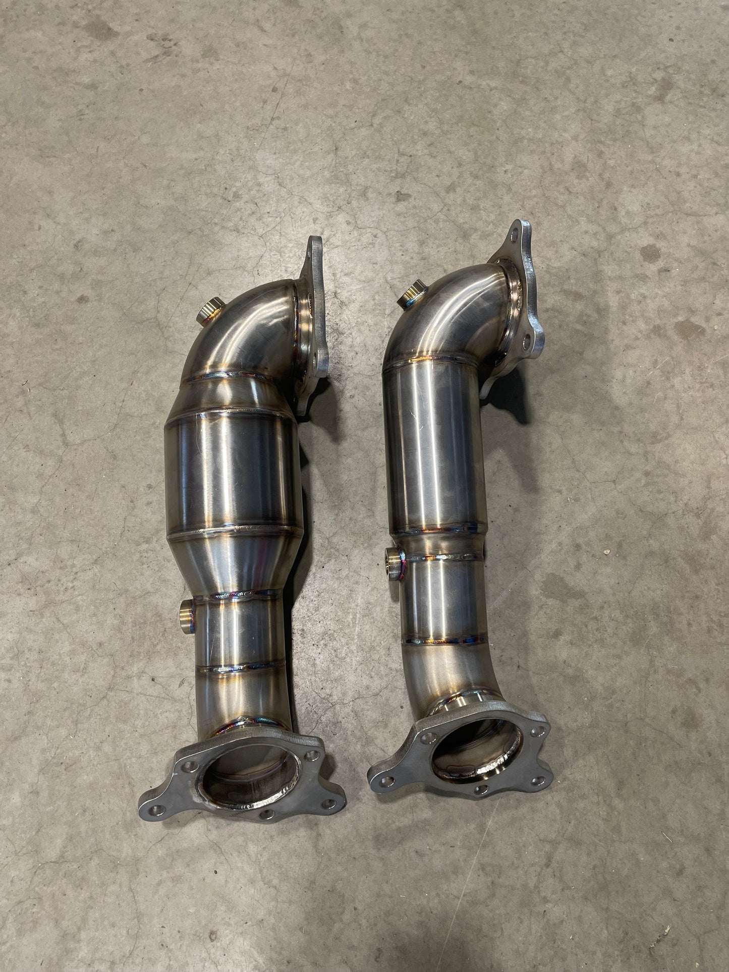 3,5"-3" Downpipe - Honda Civic Typ R FK8