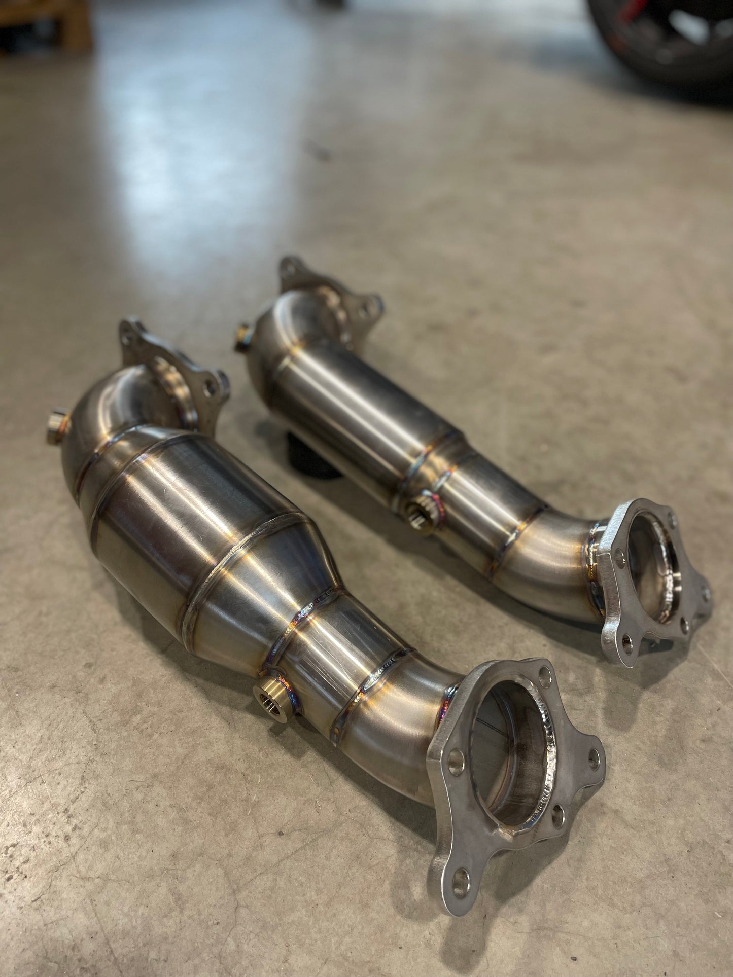 3,5"-3" Downpipe - Honda Civic Typ R FK8