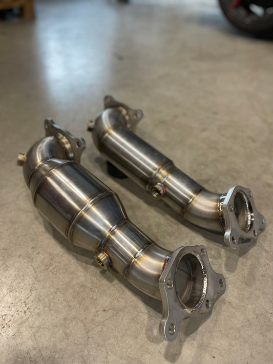 3,5"-3" Downpipe - Honda Civic Typ R FK8